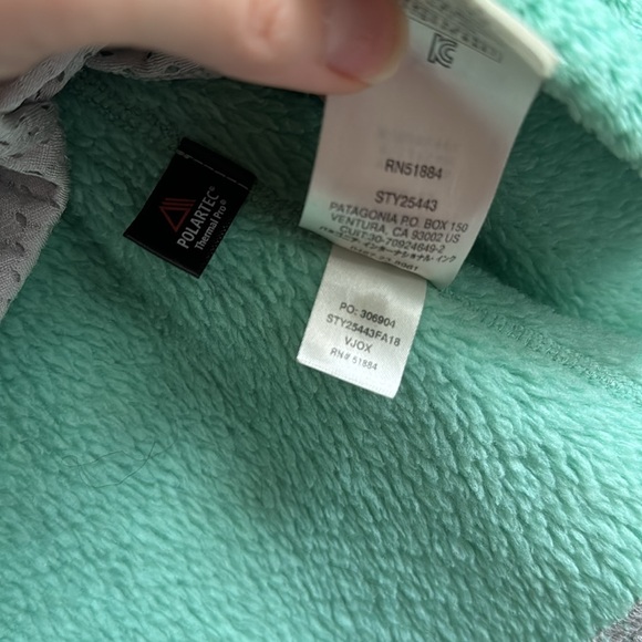 EUC Patagonia Women’s Vjosa Green Re-Tool Snap-T Pullover Fleece - L - Picture 4 of 4